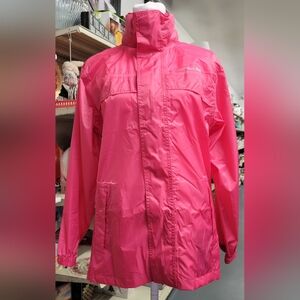 Trespass Women's Vibrant Pink Pack Away Jacket With Consealed Hood